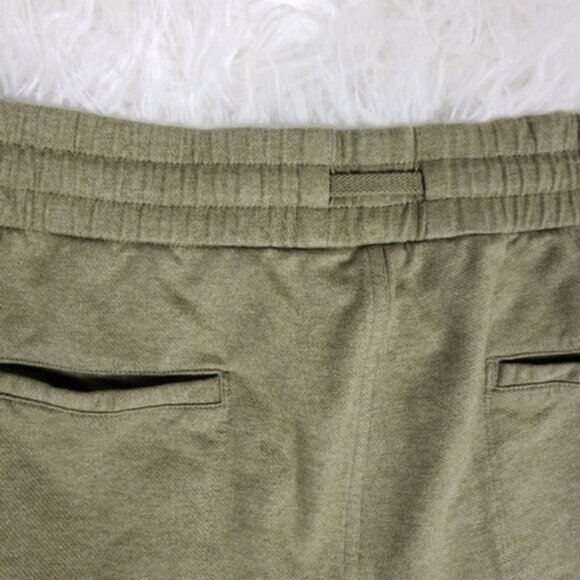 Athleta Farallon Heathered Wide Crop Pants Shadow Olive Heather Plus size 24 - Picture 9 of 12